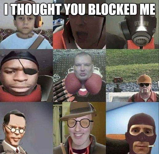Micropenis | I THOUGHT YOU BLOCKED ME | image tagged in oh wow sink xd | made w/ Imgflip meme maker