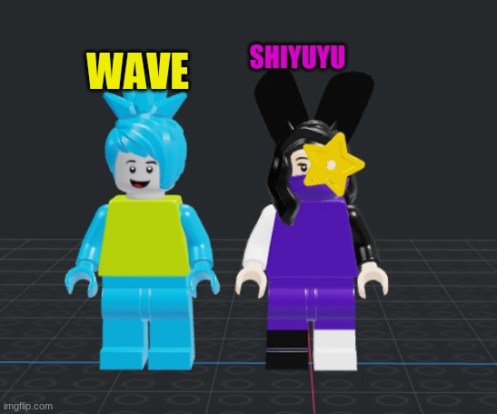 did my friends in lego | SHIYUYU; WAVE | made w/ Imgflip meme maker