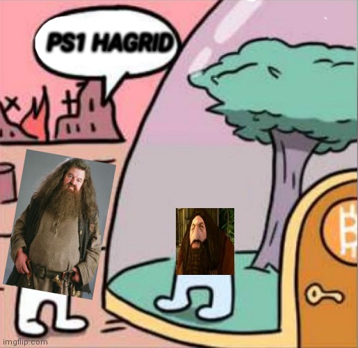 PS1 hagrid is sus | PS1 HAGRID | image tagged in amogus | made w/ Imgflip meme maker