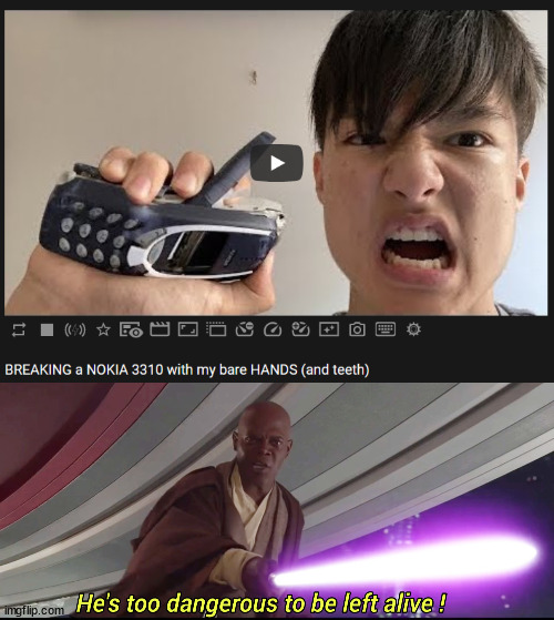 Okay, how? | image tagged in he's too dangerous to be left alive | made w/ Imgflip meme maker