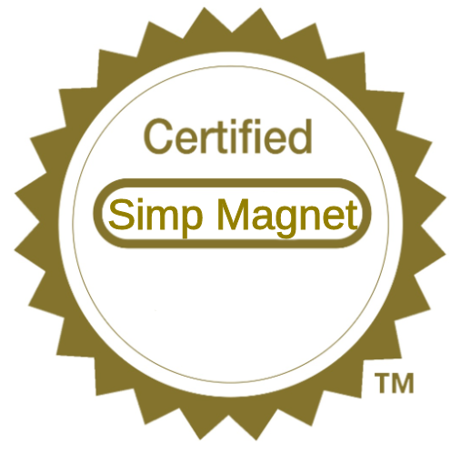 certified simp magnet Blank Meme Template
