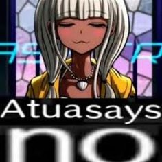 Atua says no Blank Meme Template