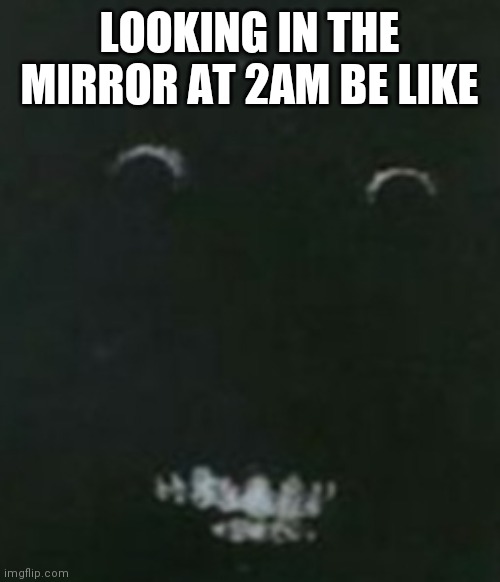 LOOKING IN THE MIRROR AT 2AM BE LIKE | image tagged in oh crap | made w/ Imgflip meme maker
