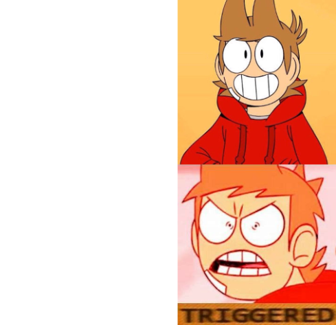 High Quality tord reacts Blank Meme Template