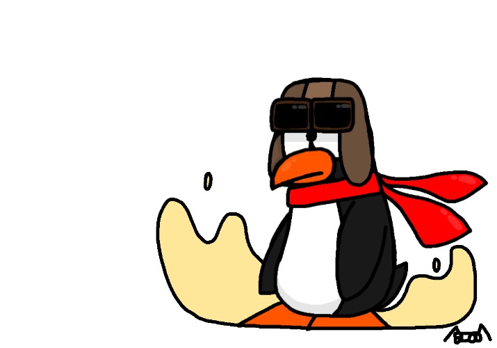 This is Avalanche, ironically he’s a penguin who can manipulate sand. | made w/ Imgflip meme maker