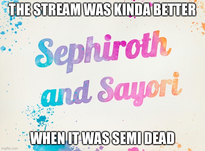 Sayori and Sephiroth - Imgflip