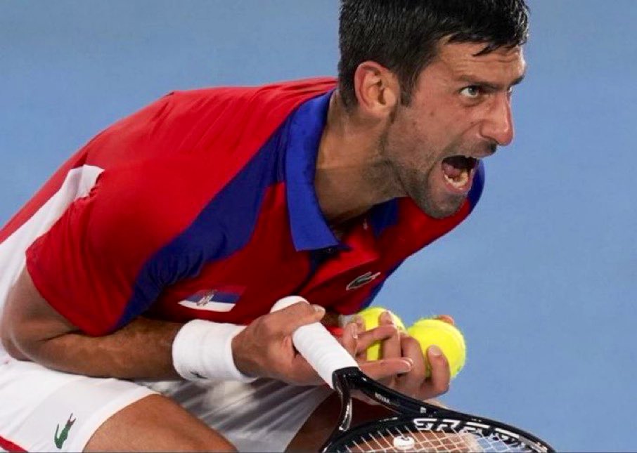 Angry djokovic Blank Meme Template