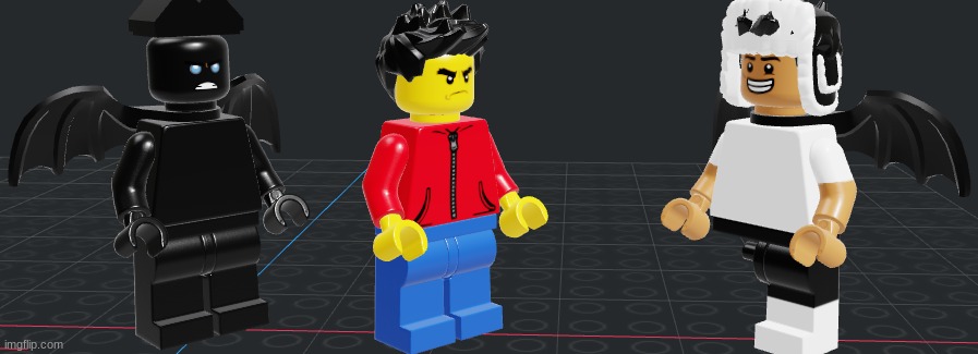 Winston and Bloo vs a roblox slender | made w/ Imgflip meme maker