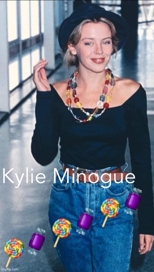 Kylie young | Kylie Minogue | image tagged in kylie young | made w/ Imgflip meme maker