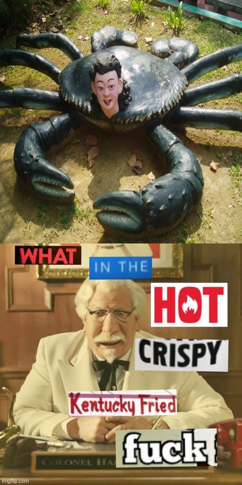 what the actual frick | image tagged in what in the hot crispy kentucky fried frick | made w/ Imgflip meme maker