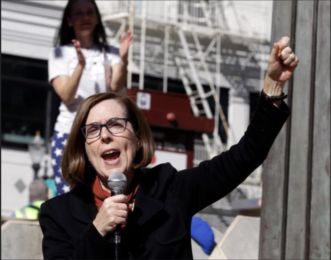 Kate Brown, Oregon Governor Blank Meme Template