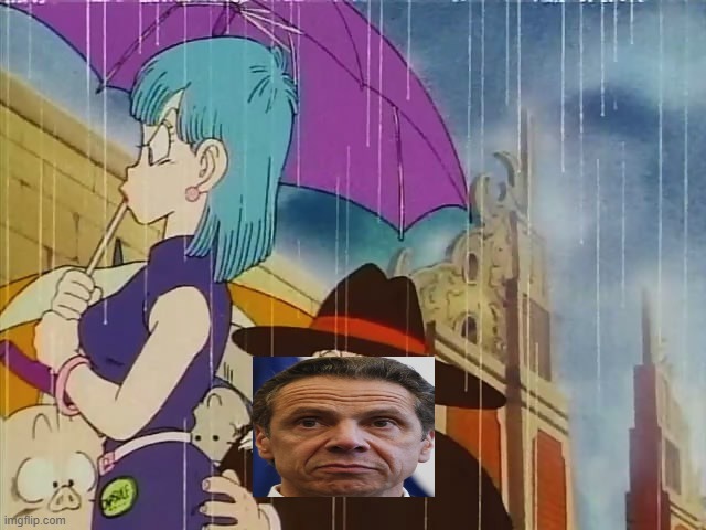 Gropuomo | image tagged in master roshi,bulma,pervert,andrew cuomo,politicians suck | made w/ Imgflip meme maker