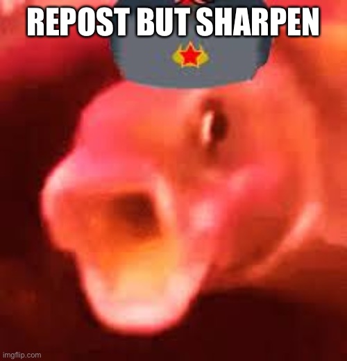 Jai | REPOST BUT SHARPEN | image tagged in russian pog fish | made w/ Imgflip meme maker