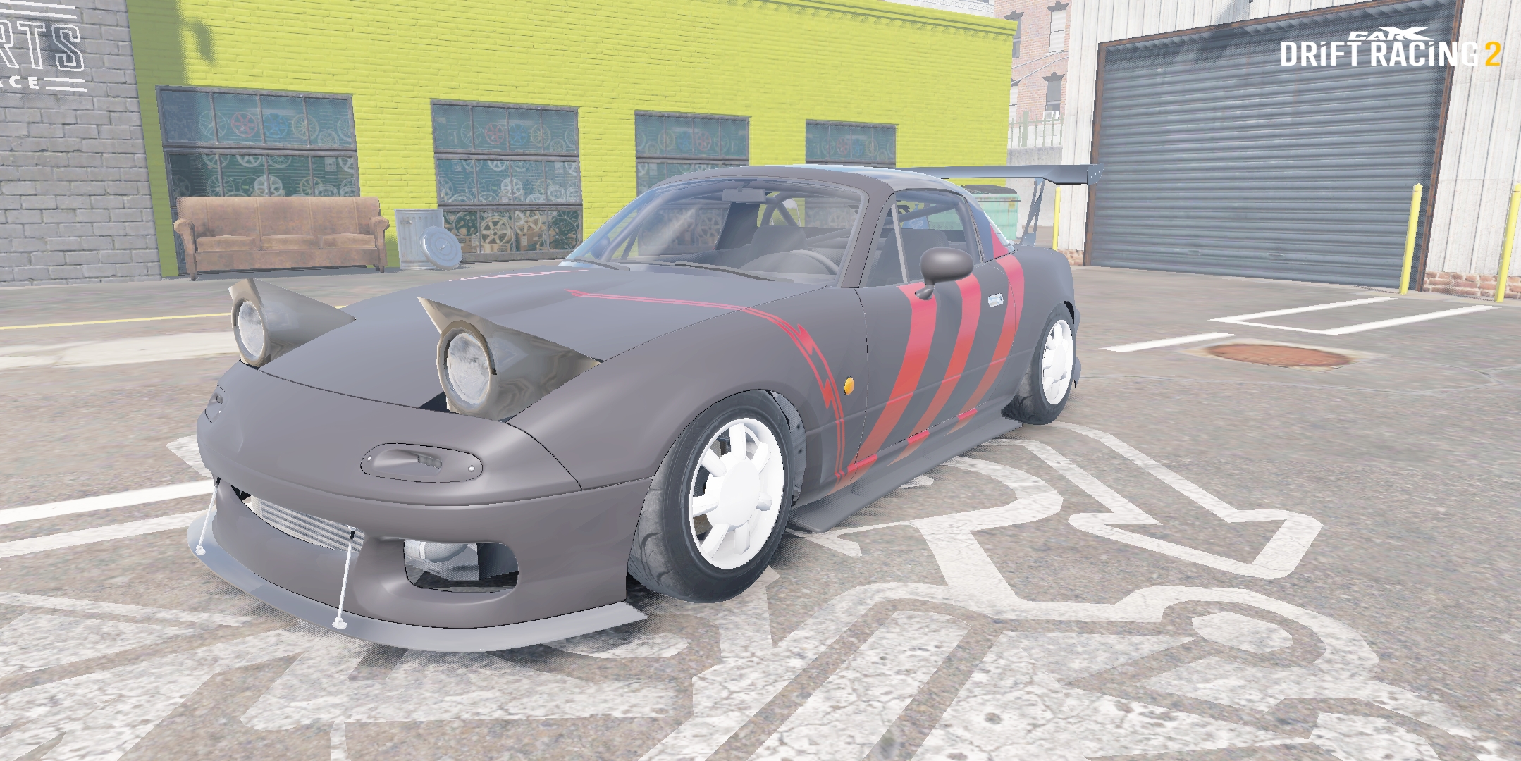 High Quality miata red and black livery Blank Meme Template