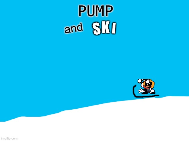 Pumpkins don’t ride on sleds. | PUMP; K; S; and; I | image tagged in change my mind guy arrested,fnf,friday night funkin | made w/ Imgflip meme maker