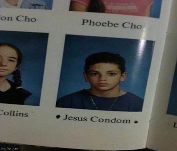 Jesus condom. | made w/ Imgflip meme maker