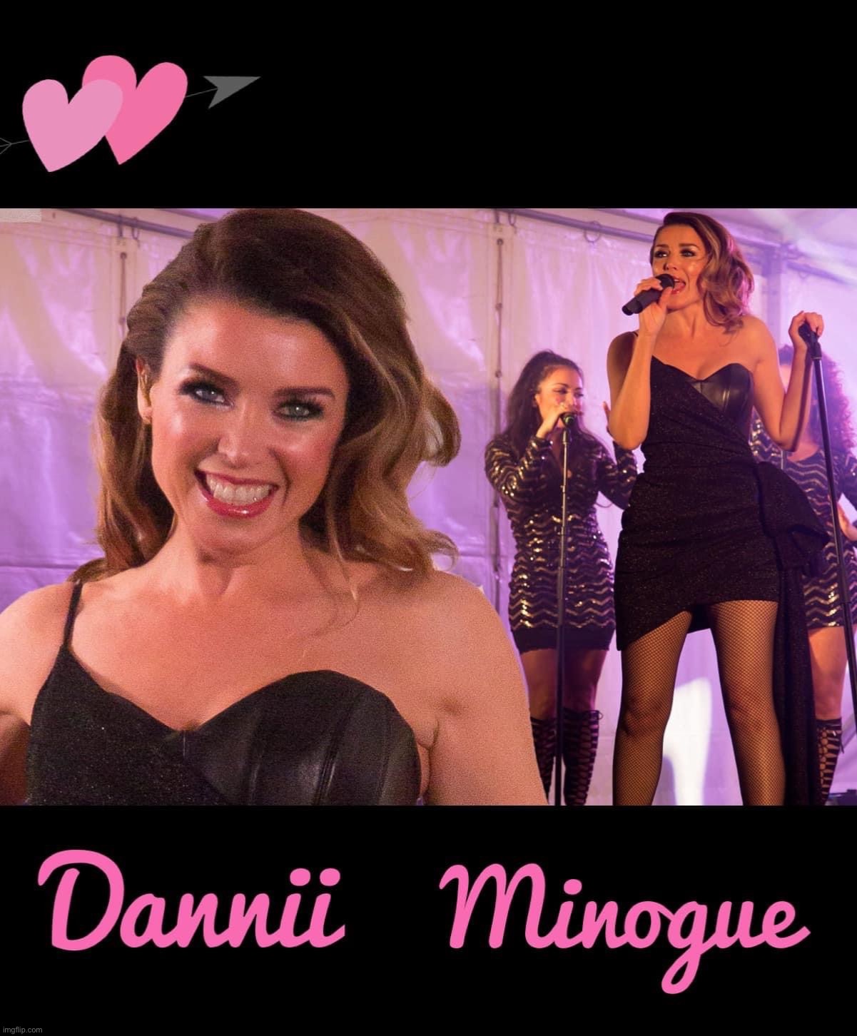 Dannii card | image tagged in dannii card | made w/ Imgflip meme maker