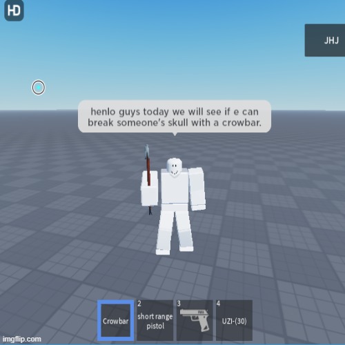 oh no benard is going to commit genocide and home invasion | image tagged in roblox | made w/ Imgflip meme maker