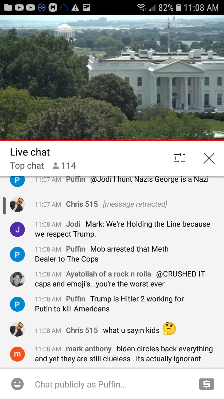 High Quality EarthTV WH chat 7-17-21 #57 Blank Meme Template