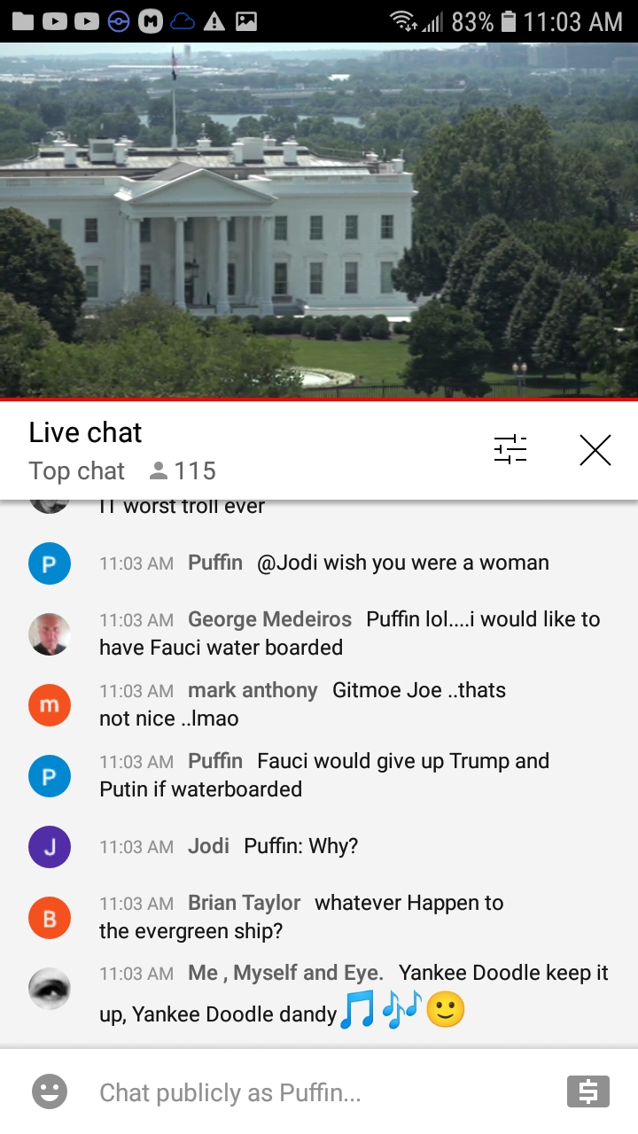 High Quality EarthTV WH chat 7-17-21 #66 Blank Meme Template