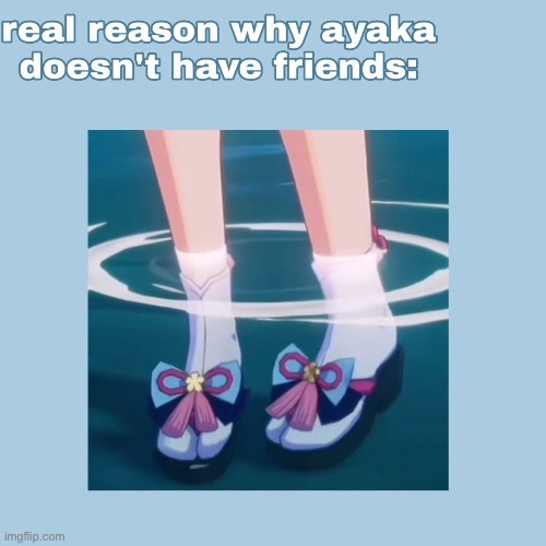 who tf wears socks when you’re gonna get your foot wet | made w/ Imgflip meme maker