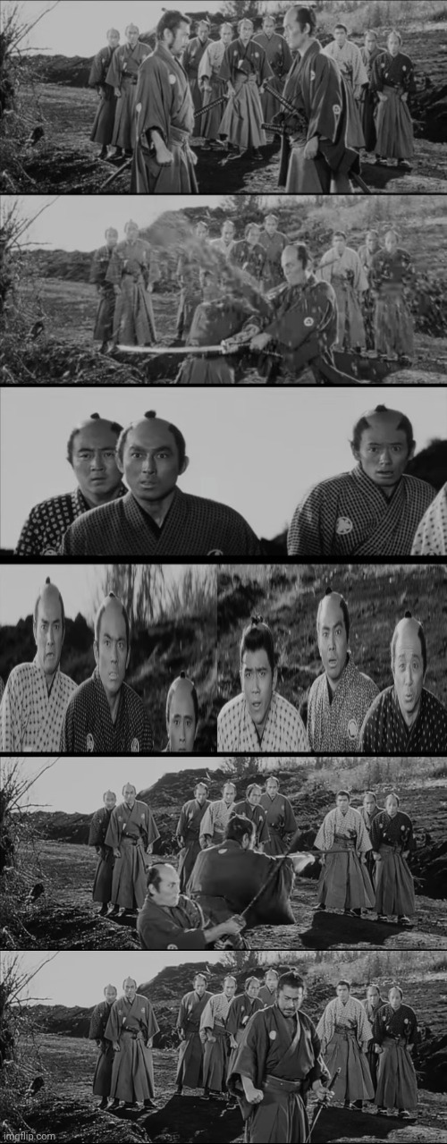 Yojimbo Troll Killer Extreme Blank Meme Template