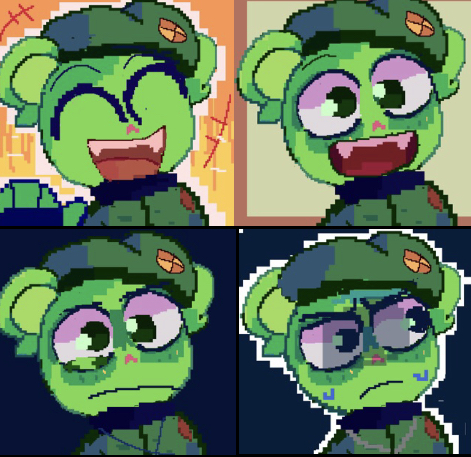 Oh no (flippy edition) Blank Meme Template