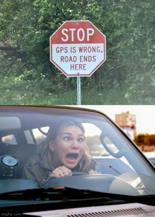 How do they know ? | image tagged in bad drivers,road rage,road signs,warning sign,stop it patrick you're scaring him | made w/ Imgflip meme maker
