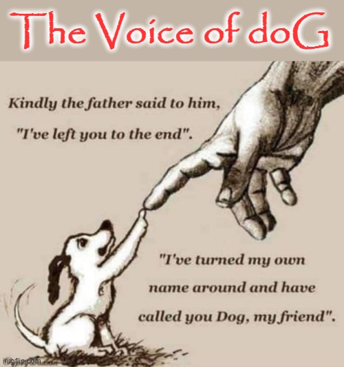 The Voice of doG ! | The Voice of doG | image tagged in hello this is dog | made w/ Imgflip meme maker