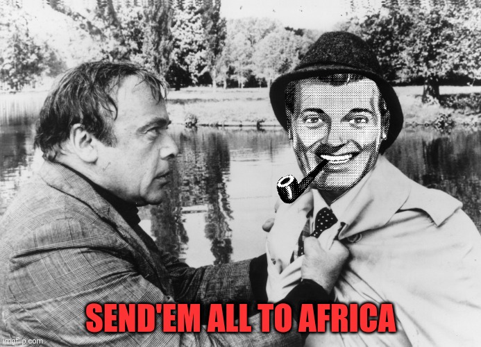 Dr.Strangmeme | SEND'EM ALL TO AFRICA | image tagged in dr strangmeme | made w/ Imgflip meme maker