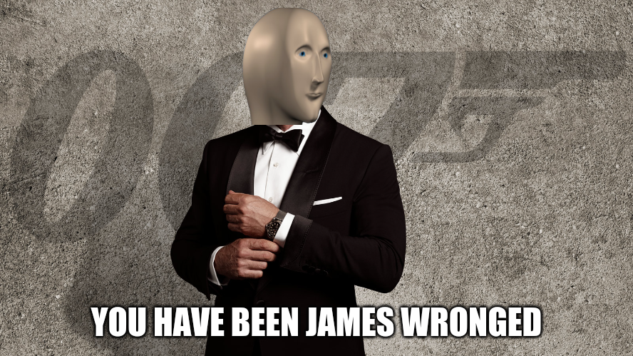 James Wronged Blank Meme Template