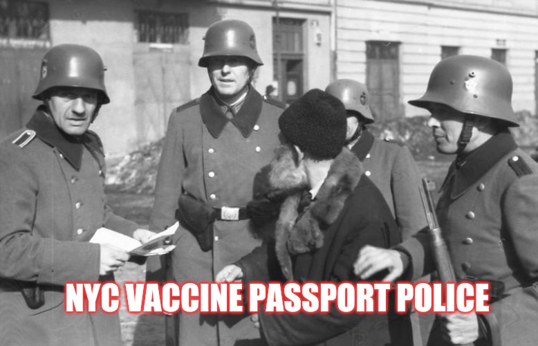 NYC Vaccine Passport Police | NYC VACCINE PASSPORT POLICE | made w/ Imgflip meme maker