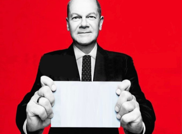 Olaf The Scholz! Blank Meme Template