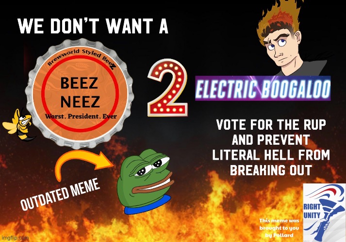 Vote for the RUP, make the logical decision. Don’t be dumb | image tagged in memes,this is a tag,joke,sorry,unfunny | made w/ Imgflip meme maker