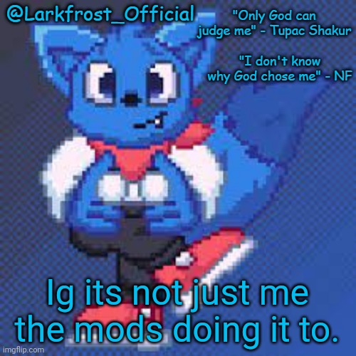 a d o p t e d | Ig its not just me the mods doing it to. | image tagged in larkfrost_official loki announcement template | made w/ Imgflip meme maker