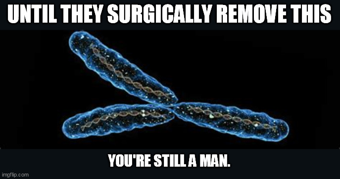 UNTIL THEY SURGICALLY REMOVE THIS YOU'RE STILL A MAN. | made w/ Imgflip meme maker