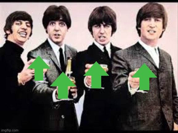 The Beatles  | image tagged in the beatles | made w/ Imgflip meme maker