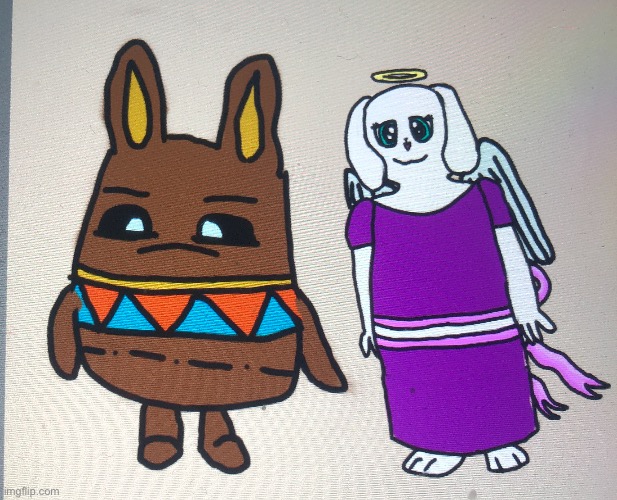 MysticTale Migasp and Toriel | made w/ Imgflip meme maker