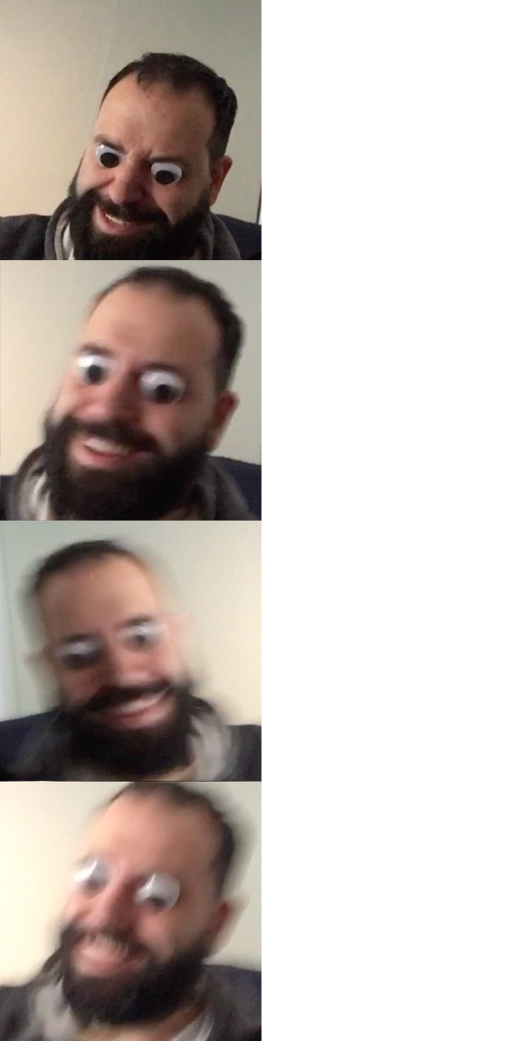 High Quality Googlybeard Reaction Blank Meme Template