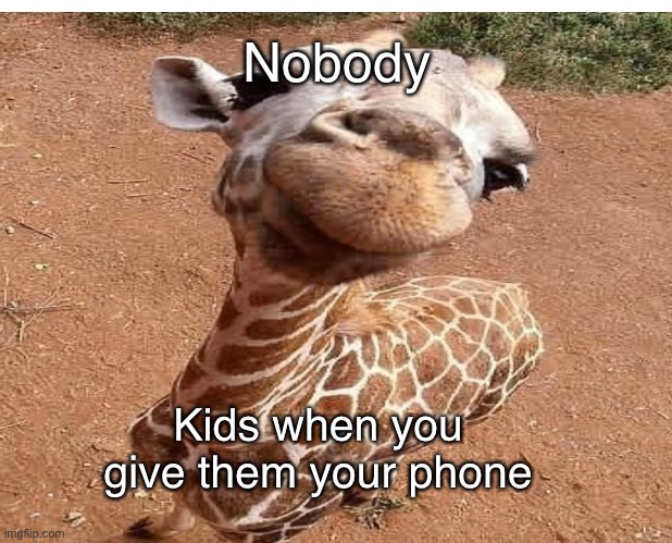 Glaze | Nobody; Kids when you give them your phone | image tagged in kid | made w/ Imgflip meme maker