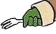 Pepe fork zoom transparent Meme Template