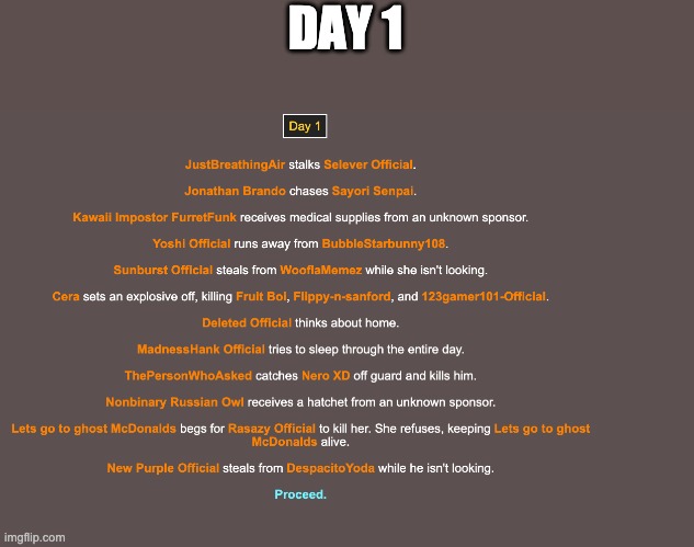 Day 1 guys! | DAY 1 | made w/ Imgflip meme maker