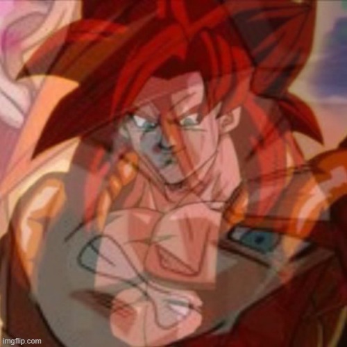 Crying Gogeta | image tagged in crying gogeta | made w/ Imgflip meme maker