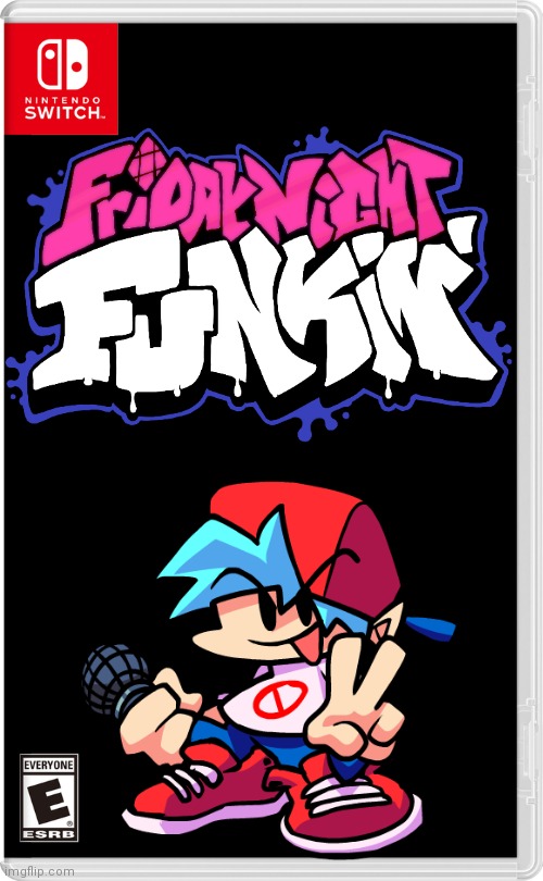 Friday Night Funkin' Now on Nintendo Switch! | image tagged in nintendo switch,fnf,friday night funkin | made w/ Imgflip meme maker