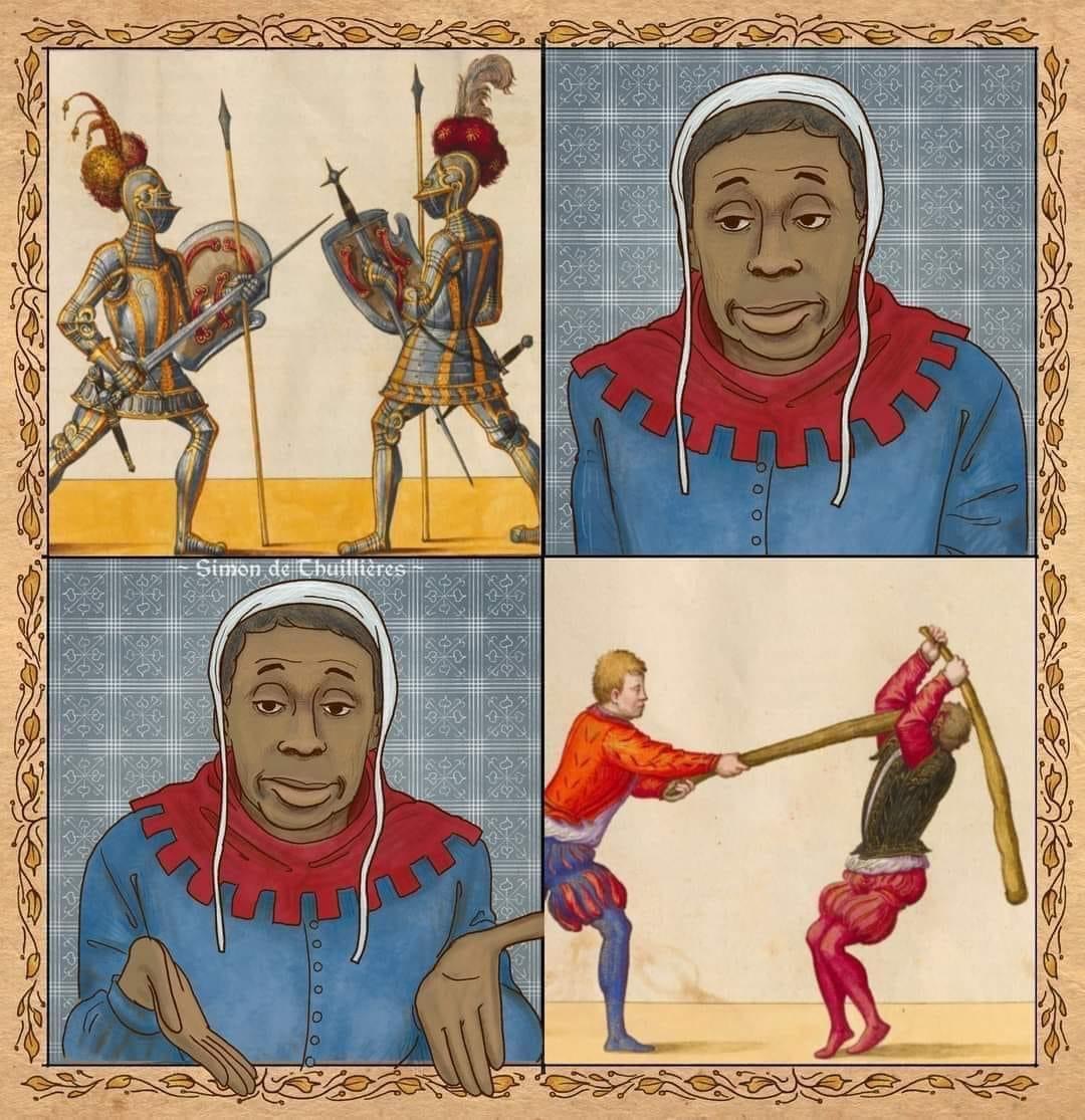 Medieval duels Blank Meme Template