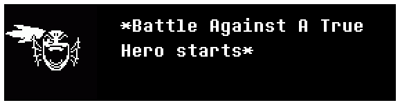 (Battle Against A True Hero starts) Blank Meme Template