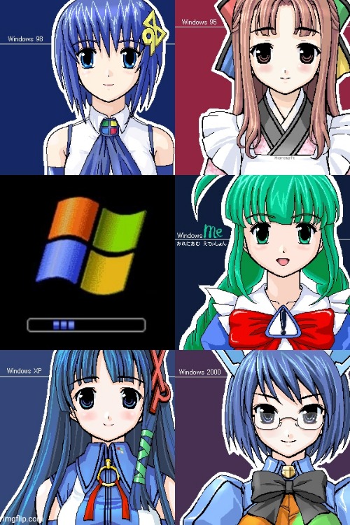 Anime windows xp Memes & GIFs - Imgflip