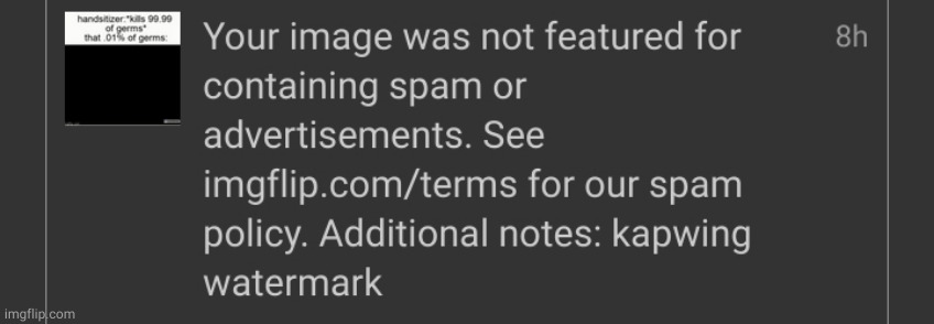 ah yes it's definitely spa or advertisement if it has a kapwing watermark | made w/ Imgflip meme maker