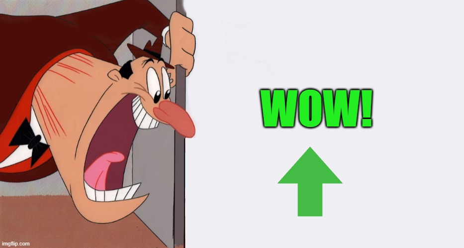 HEY! | WOW! | image tagged in hey | made w/ Imgflip meme maker