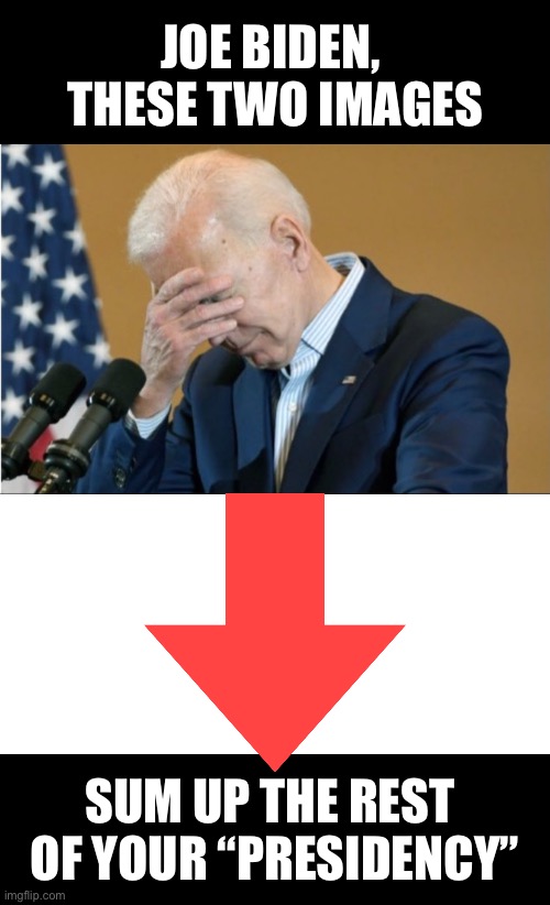 Joe Biden — here’s your report card! You failed! | JOE BIDEN, 
THESE TWO IMAGES; SUM UP THE REST 
OF YOUR “PRESIDENCY” | image tagged in joe biden,biden,creepy joe biden,democrat party,election 2020,election fraud | made w/ Imgflip meme maker
